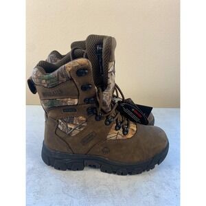 Wolverine 7M Hunting Boots Brown Camo Waterproof 400g Thinsulate W30083